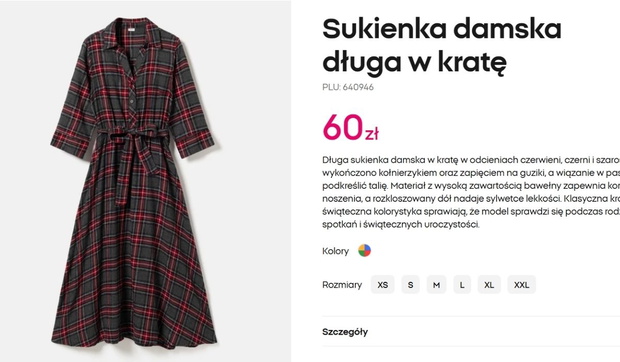 Sukienka z Pepco