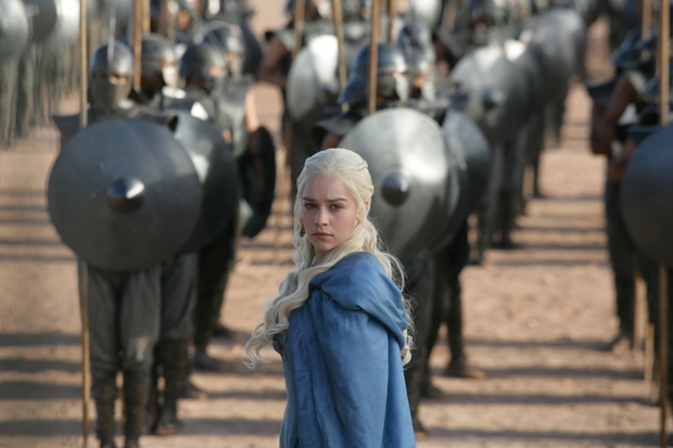 Emilia Clarke jako Daenerys Targaryen