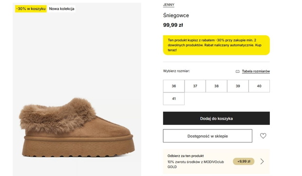 Śniegowce z CCC jak UGG