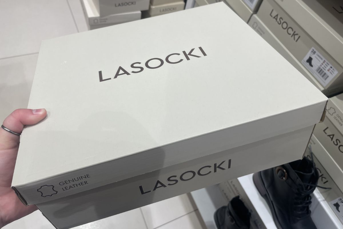 Skórzane botki Lasocki z CCC