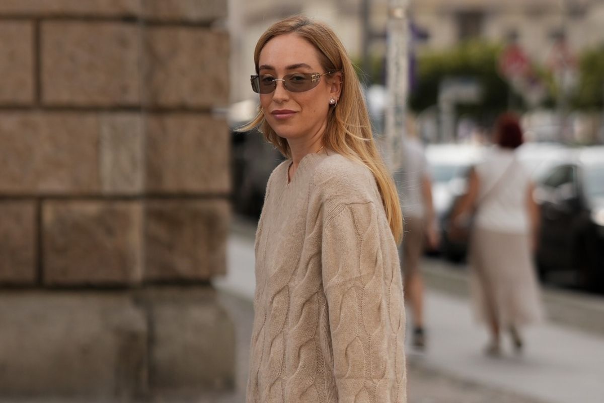 Wełniany sweter Massimo Dutti