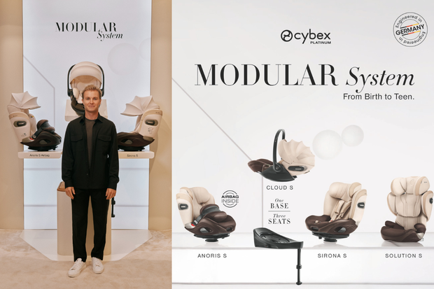 Nico Rosberg i Modular System Cybex
