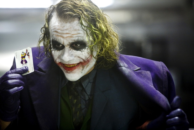 Heath Ledger jako Joker w 