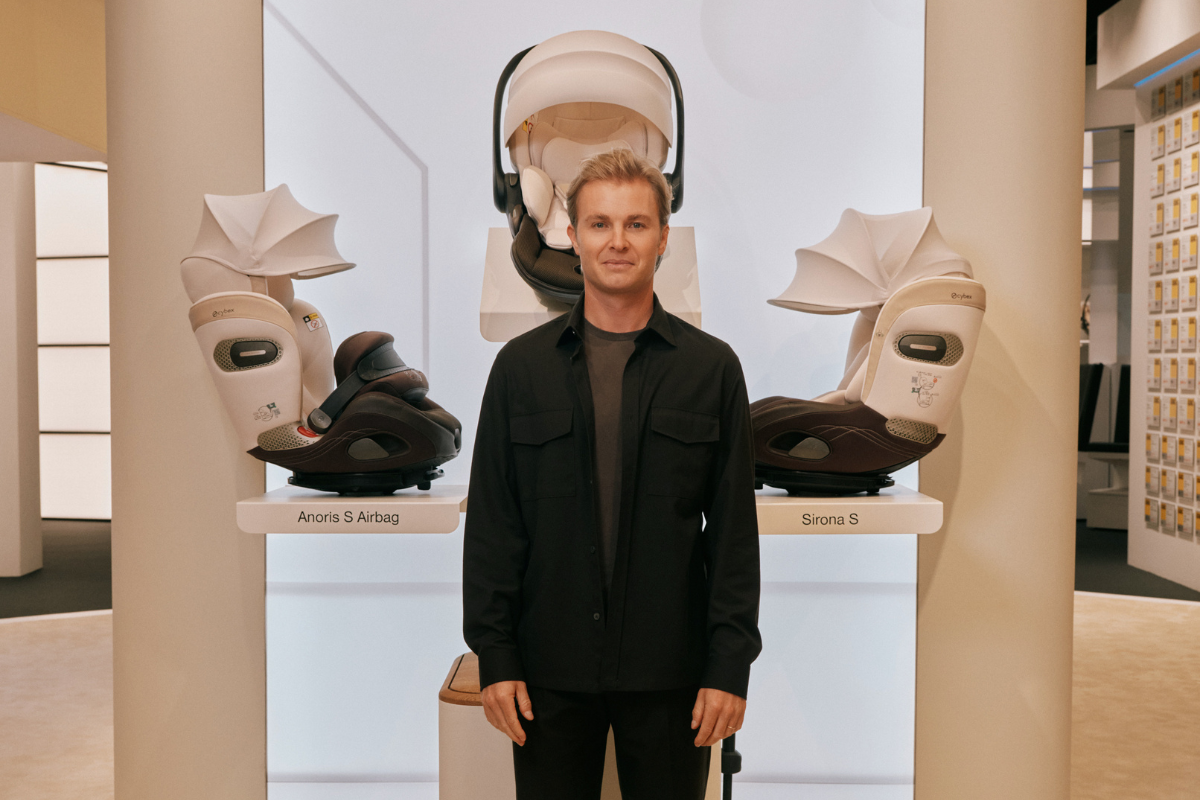 Nico Rosberg dołącza do Cybex