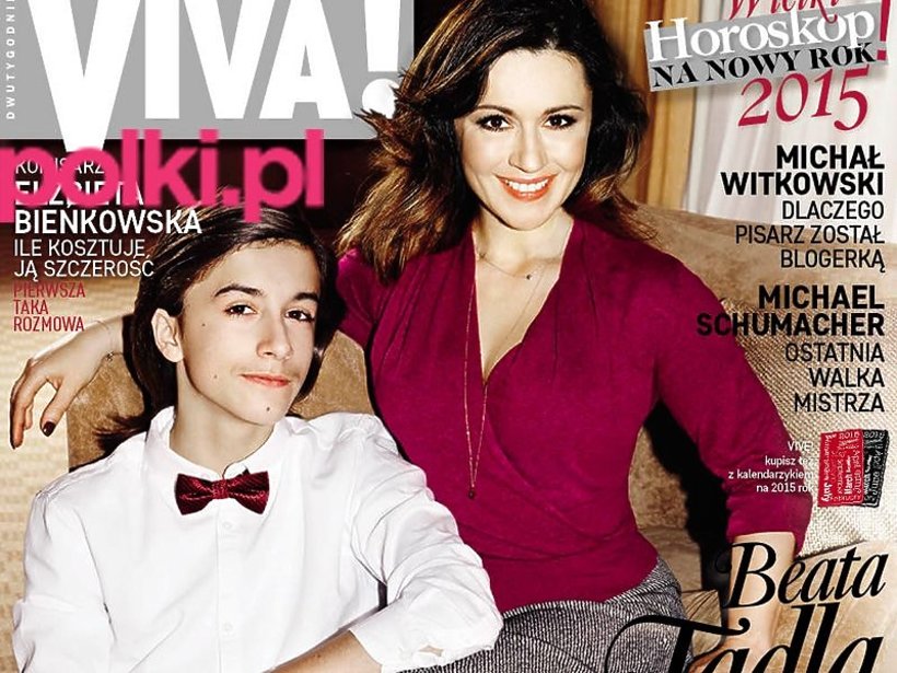 Beata Tadla z synem w Vivie!