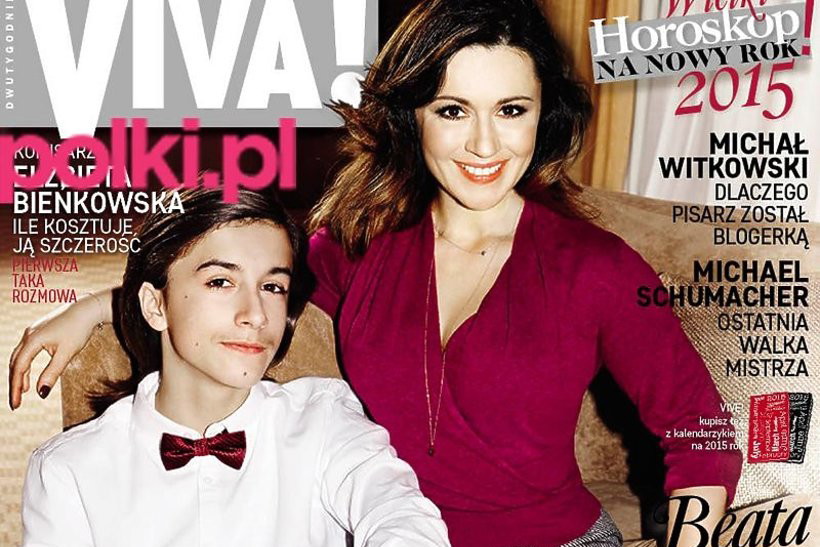 Beata Tadla z synem w Vivie!