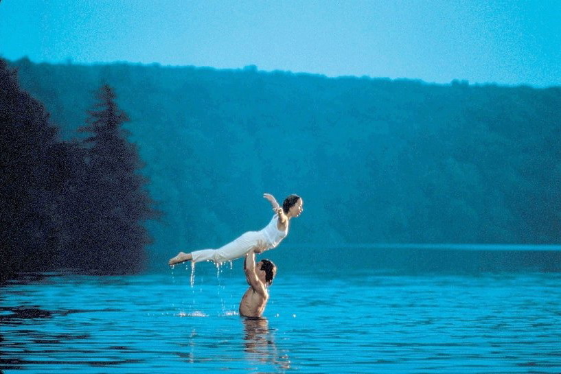 Kultowe jezioro z "Dirty Dancing" wysycha. Jennifer Grey i Patrick Swayze