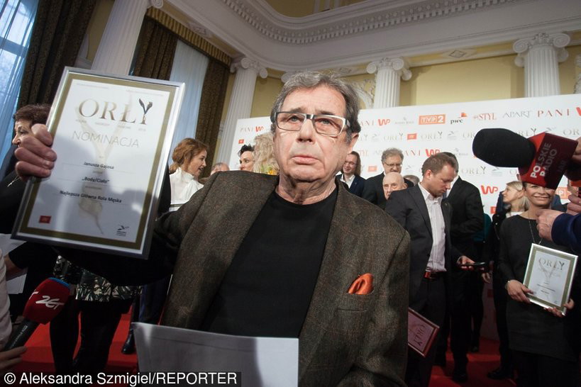 Janusz Gajos odebrał Orła za Osiągnięcia Życia, Orły 2016