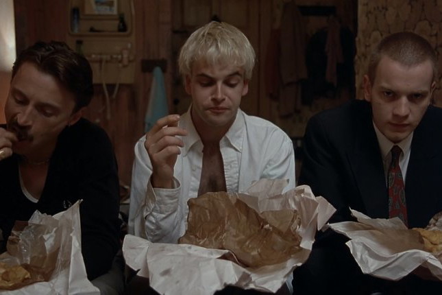 kadr z filmu "Trainspotting"