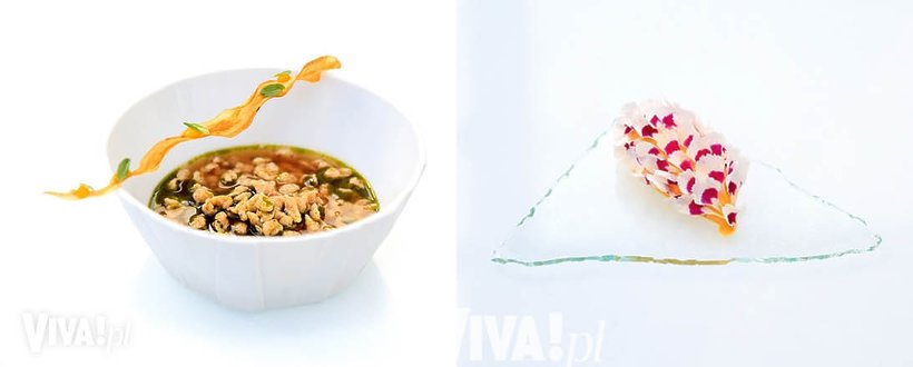 Przepisy Muchy Ihnatowicz: consomme i sorbet z rokitnika