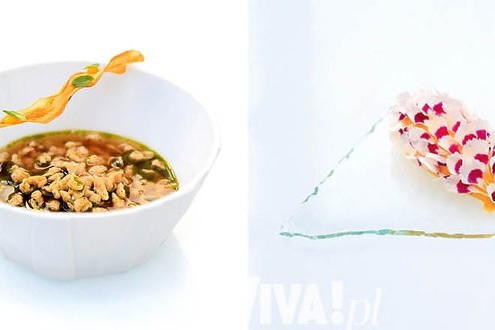 Przepisy Muchy Ihnatowicz: consomme i sorbet z rokitnika