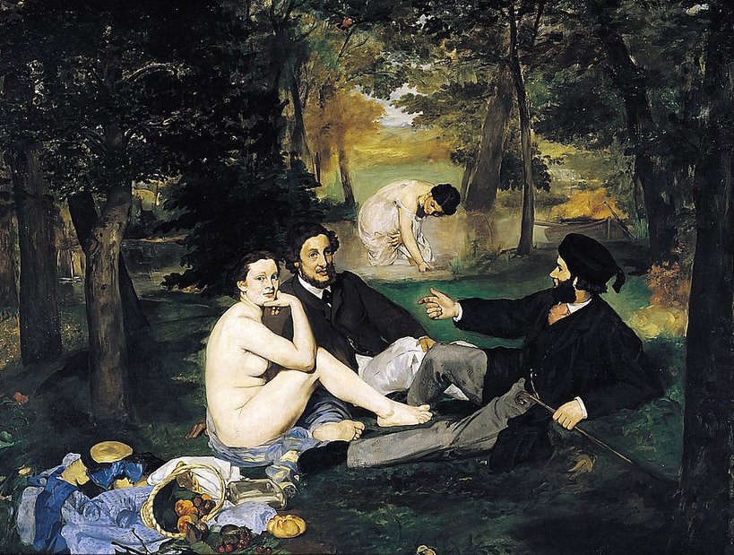 Śniadanie na trawie, Edouard Manet, 1863 rok