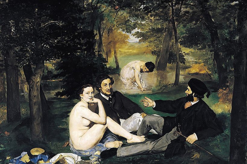 Śniadanie na trawie, Edouard Manet, 1863 rok