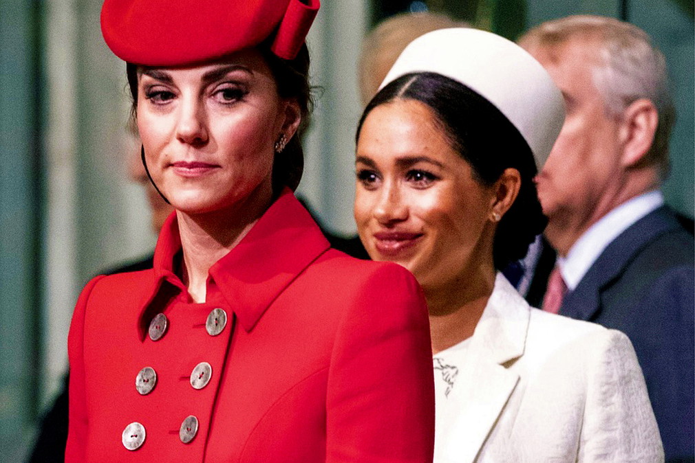 księżna Meghan, księżna Kate