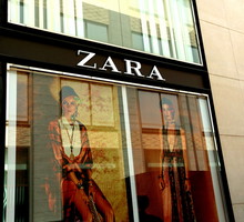 Zara, logo, witryna