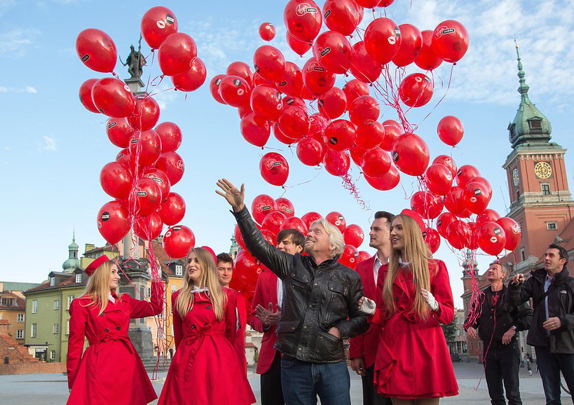 Kosmiczne loty z miliarderem Richardem Bransonem