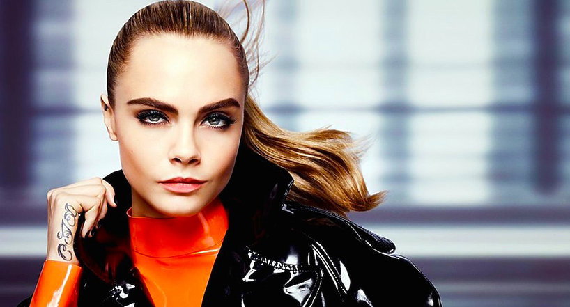 Cara Delevingne w reklamie marki Rimmel