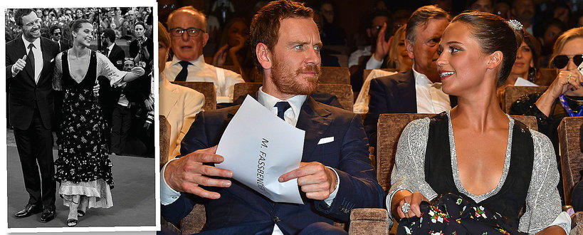 Michael Fassbender i Alicia Vikander