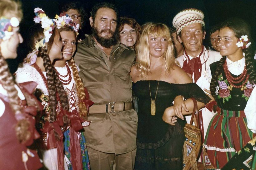 Fidel Castro i Maryla Rodowicz