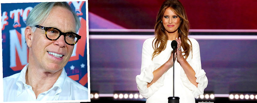 Tommy Hilfiger, Melania Trump