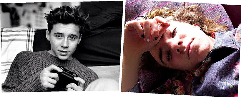 Brooklyn Beckham, Rocco Ritchie, Madonna, David Beckham, Victoria Beckham