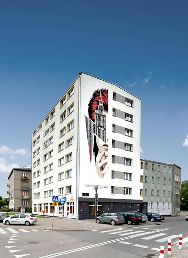 Jutro ods?oni?cie muralu Davida Bowiego w Warszawie