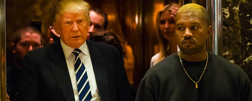 Kanye West i Donald Trump