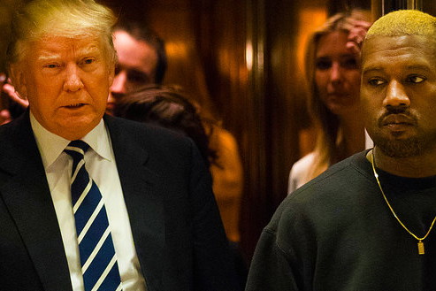 Kanye West i Donald Trump