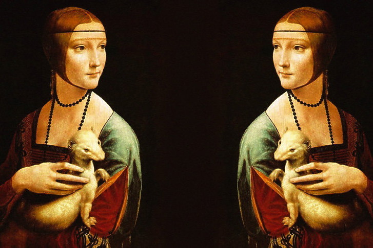 „Dama z gronostajem” Leonardo da Vinci „Dama z gronostajem” Leonardo da Vinci