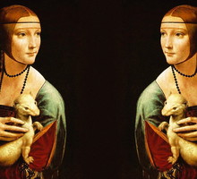 „Dama z gronostajem” Leonardo da Vinci „Dama z gronostajem” Leonardo da Vinci