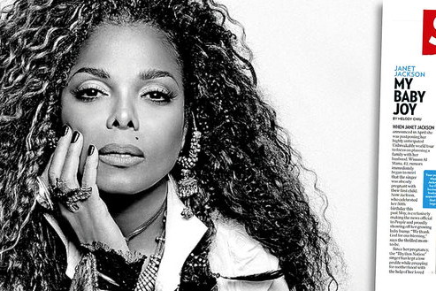 Janet Jackson, viva.pl, Janer Jackson w ciąży
