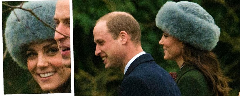 Księżna Kate w czapce z alpaki