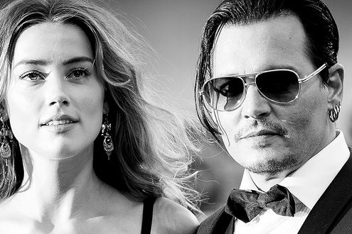 Amber Heard i Johnny Depp
