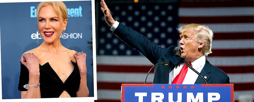 Nicole Kidman i Donald Trump