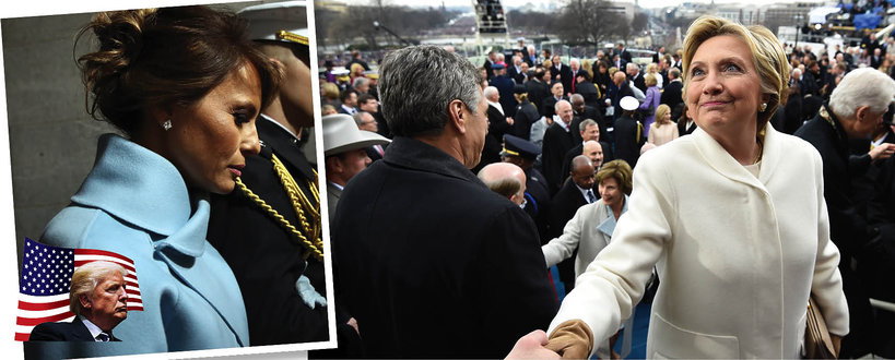 Melania Trump, Hillary Clinton, Ralph Lauren, zaprzysiężenie Donalda Trumpa