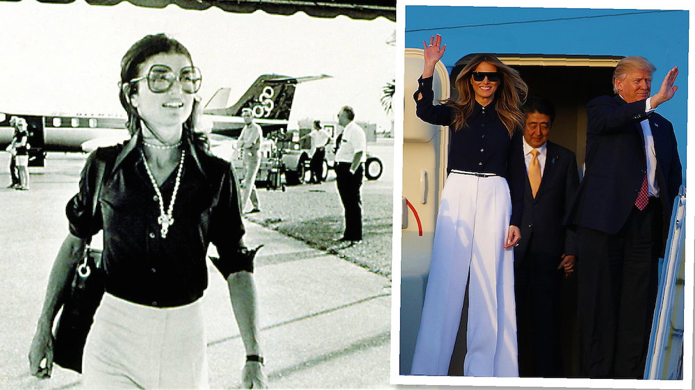 Jackie Kennedy, Melania Trump- main topic