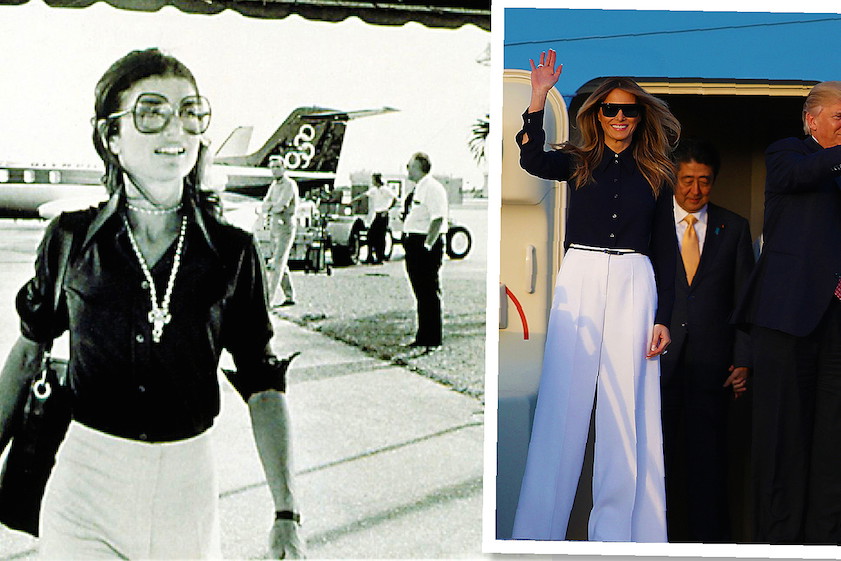 Jackie Kennedy, Melania Trump- main topic