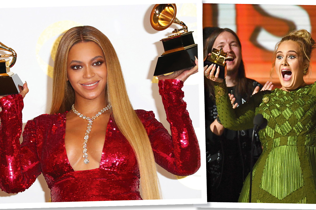 Beyonce i Adele Grammy 2017 MT