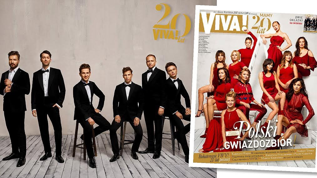 Aktorzy z okazji 20. urodzin VIVY!, Viva!, luty 2017 MT