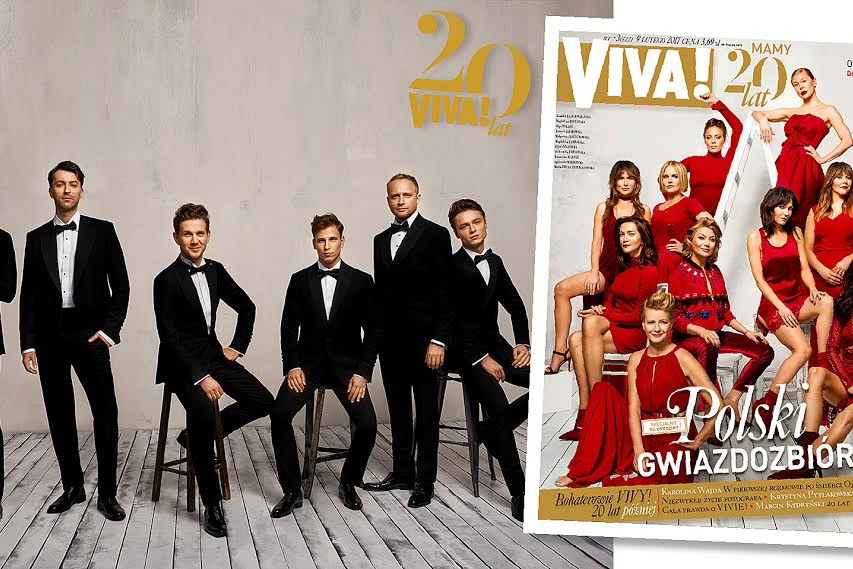 Aktorzy z okazji 20. urodzin VIVY!, Viva!, luty 2017 MT