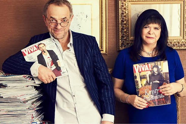 Piotr Najsztub i Krystyna Pytlakowska, VIVA!, luty 2017