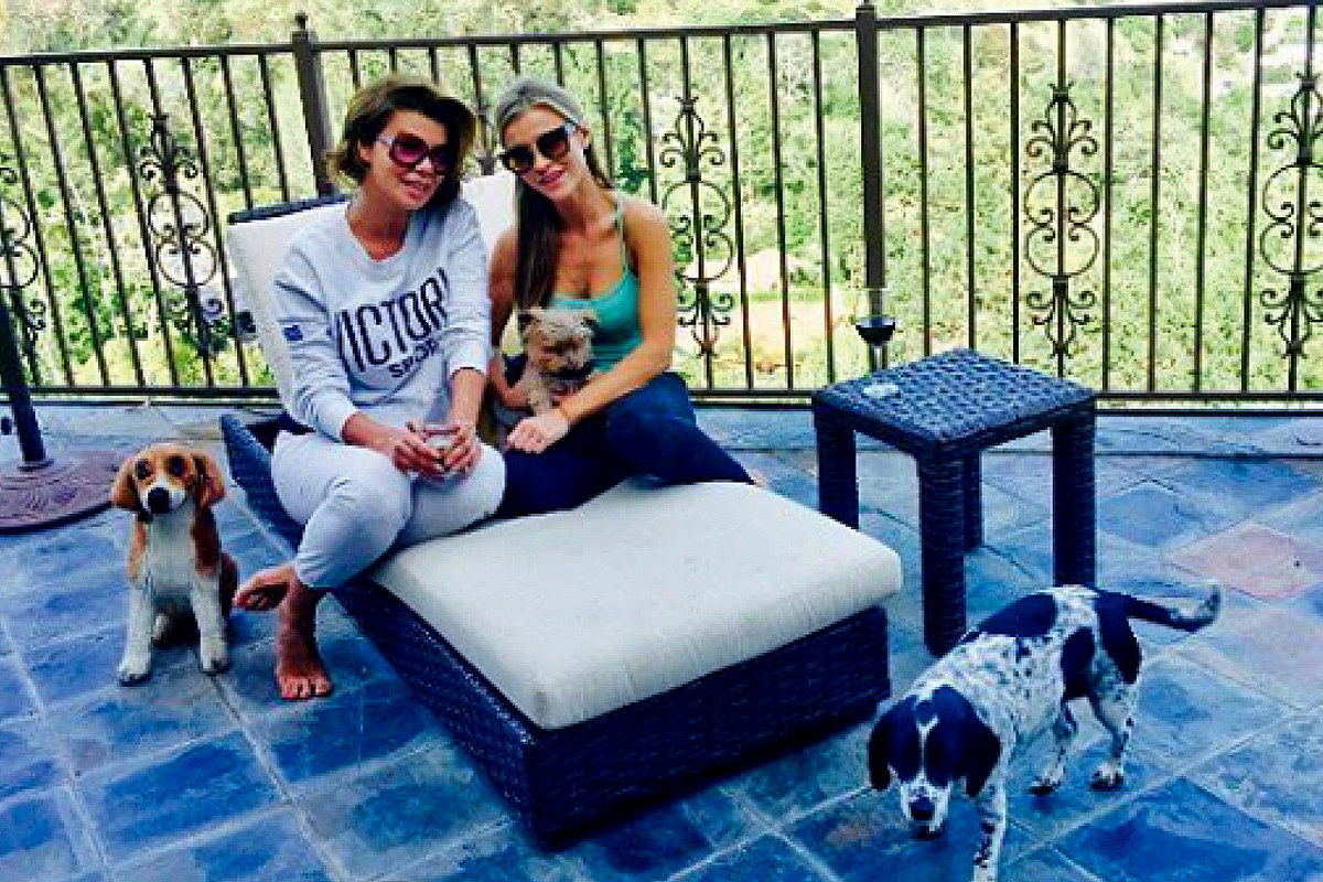 Edyta Górniak, Joanna Krupa, przyjaźń Górniak i Krupy, USA