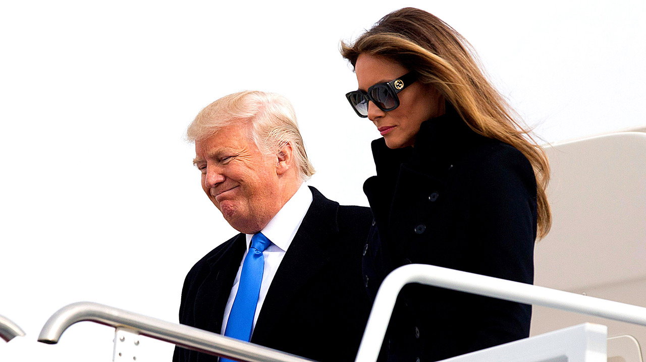 Donald Trump, Melania Trump, kryzys w związku Trumpów, Trumpowie kryzys