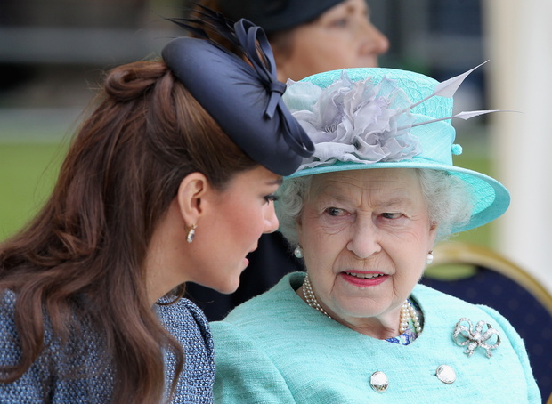 Queen Elizabeth II and The Duke And Duchess Of Cambridge Visit The East Midlands
