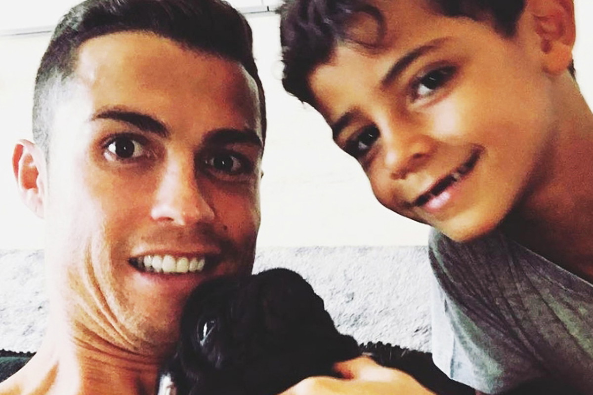 Cristiano Ronaldo, syn Cristiano Ronaldo, Cristiano Ronaldo Junior, Cristiano Ronaldo ojciec