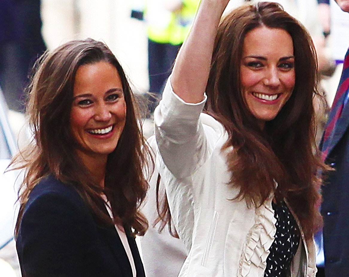 Kate Middleton, księżna Kate, Pippa Middleton, Londyn, Wielka Brytania, 28.04.2011 rok