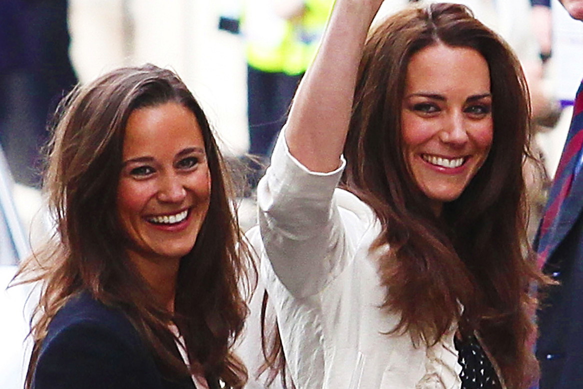 Kate Middleton, księżna Kate, Pippa Middleton, Londyn, Wielka Brytania, 28.04.2011 rok