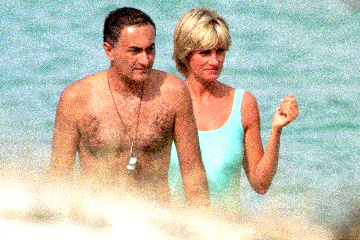 Księżna Diana i Dodi Al Fayed MT