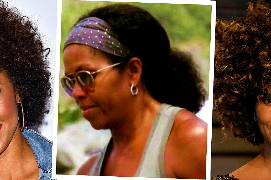 Omena Mensah, Michelle Obama, Halle Berry, afro