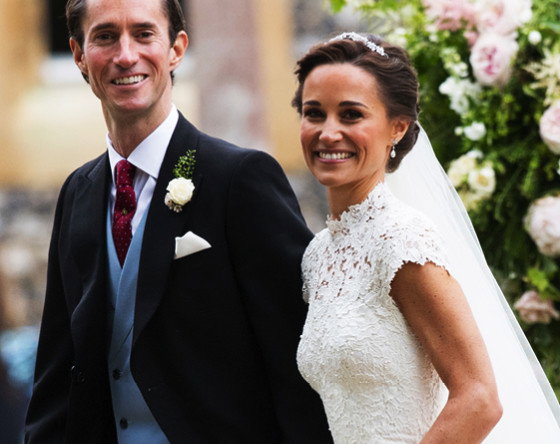 Pippa Middleton, James Matthews, ślub, Englefield, Anglia, 20.05.2017 rok